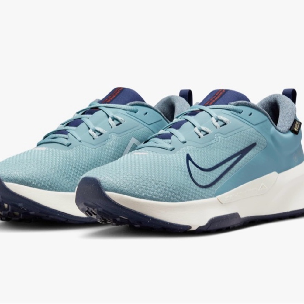 Nike Juniper Trail 2 GTX V2 Mens Size 10 Denim Turquoise Blue HM9734 402 - Picture 8 of 9